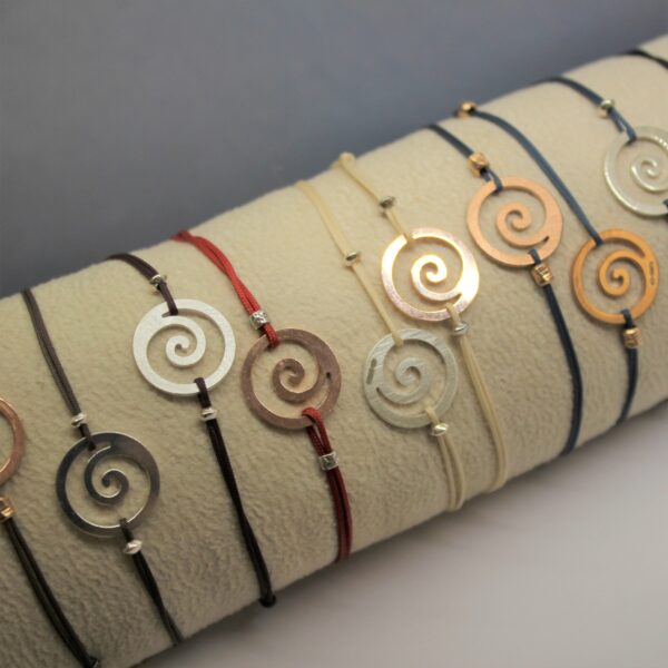 Koru.bracciale.insieme.argento.